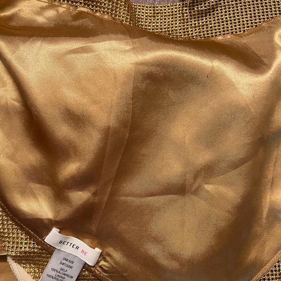 NWT Better Be Sparkling Halter One Size Top - Picture 9 of 9